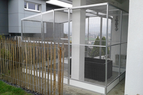 Aussenanlage für Kleintiere